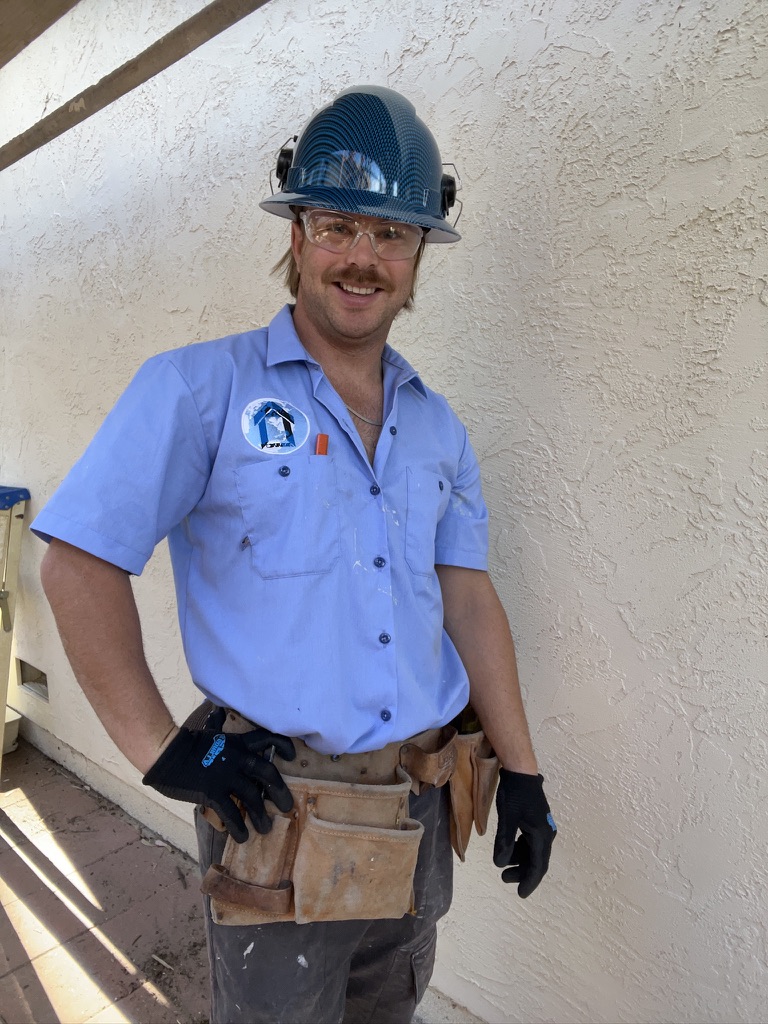 Austin Mitchell, owner of All World Construction